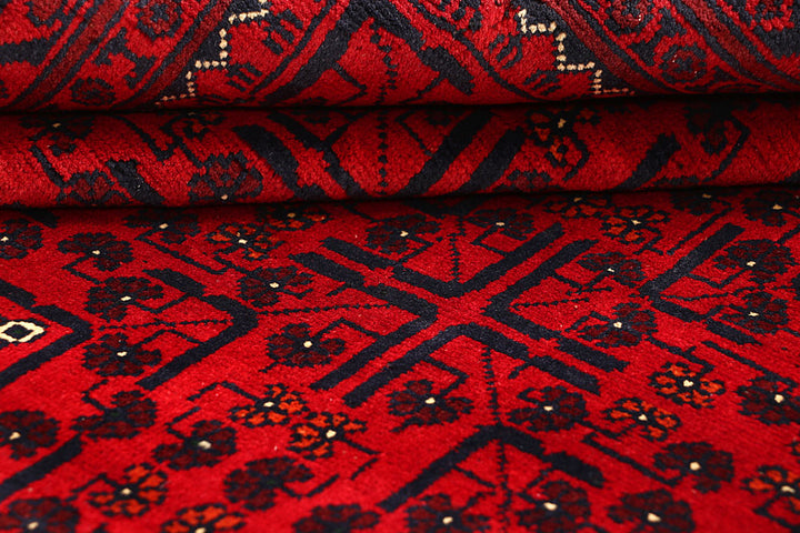 Dark Red Khal Mohammadi 6' 4 x 9' 4 - No. 68089 - ALRUG Rug Store