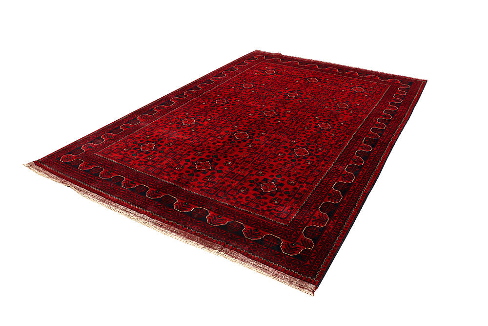 Dark Red Khal Mohammadi 6' 4 x 9' 4 - No. 68089 - ALRUG Rug Store