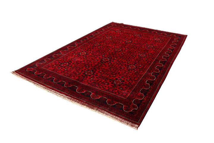 Dark Red Khal Mohammadi 6' 4 x 9' 4 - No. 68089 - ALRUG Rug Store
