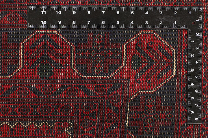 Dark Red Khal Mohammadi 6' 4 x 9' 4 - No. 68089 - ALRUG Rug Store