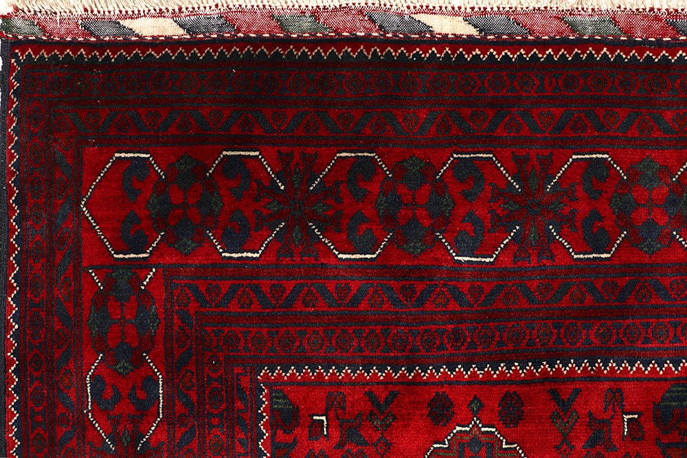 Dark Red Khal Mohammadi 6' 4 x 9' 6 - No. 68090 - ALRUG Rug Store