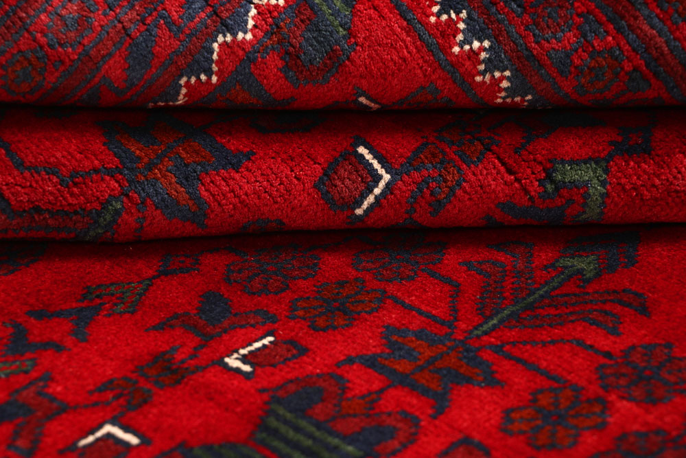 Dark Red Khal Mohammadi 6' 4 x 9' 6 - No. 68090 - ALRUG Rug Store