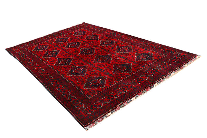 Dark Red Khal Mohammadi 6' 4 x 9' 6 - No. 68090 - ALRUG Rug Store