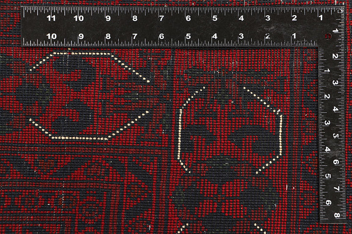 Dark Red Khal Mohammadi 6' 4 x 9' 6 - No. 68090 - ALRUG Rug Store