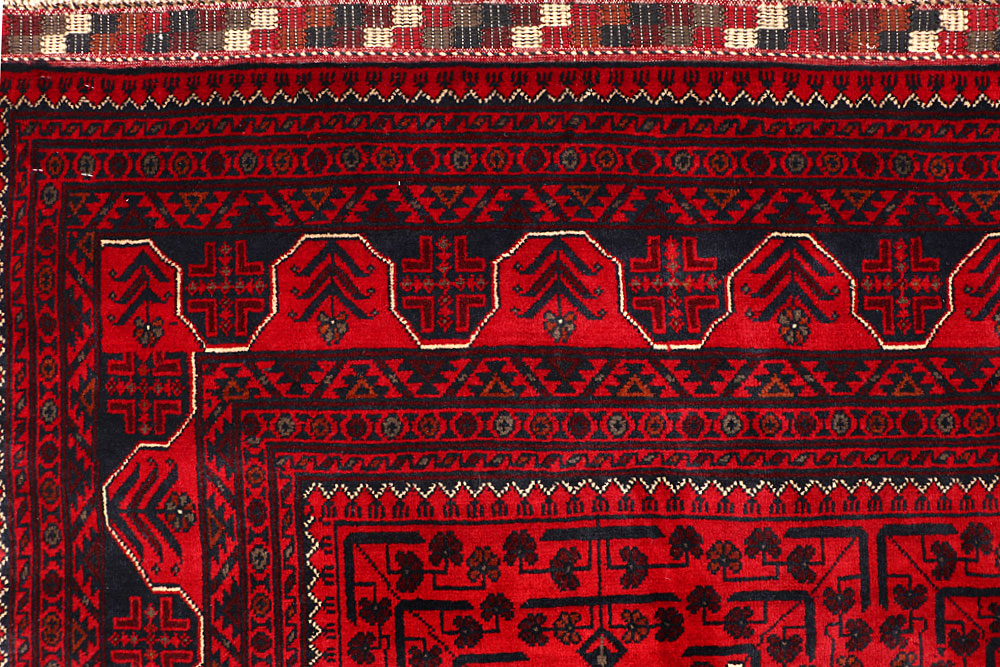 Dark Red Khal Mohammadi 6' 4 x 9' 7 - No. 68091 - ALRUG Rug Store