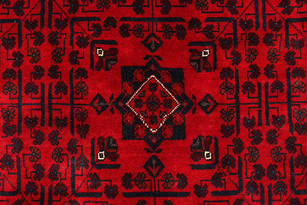 Dark Red Khal Mohammadi 6' 4 x 9' 7 - No. 68091 - ALRUG Rug Store