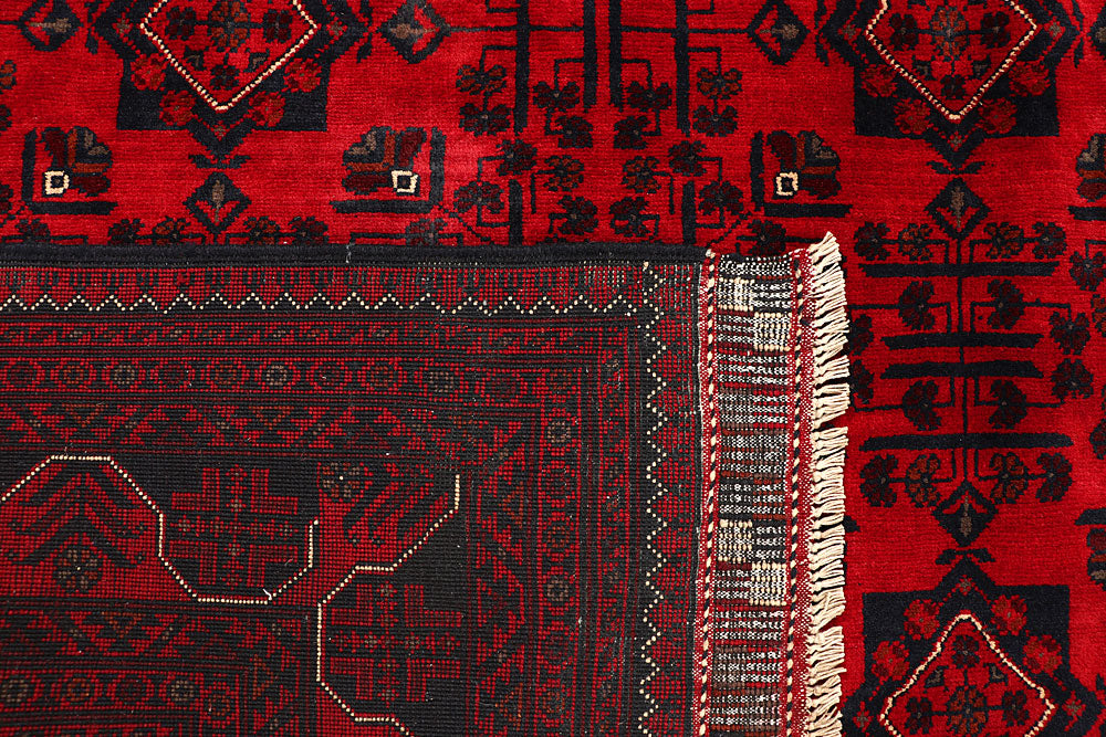 Dark Red Khal Mohammadi 6' 4 x 9' 7 - No. 68091 - ALRUG Rug Store