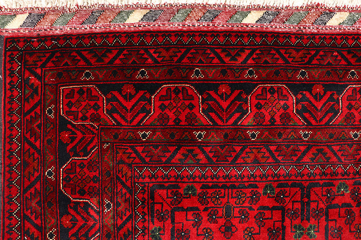 Dark Red Khal Mohammadi 6' 4 x 9' 11 - No. 68092 - ALRUG Rug Store