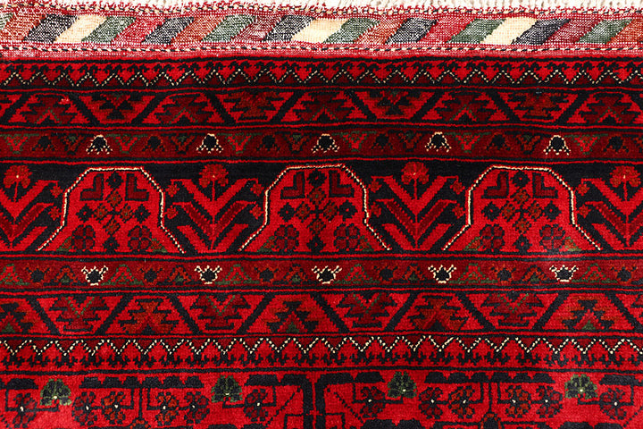 Dark Red Khal Mohammadi 6' 4 x 9' 11 - No. 68092 - ALRUG Rug Store