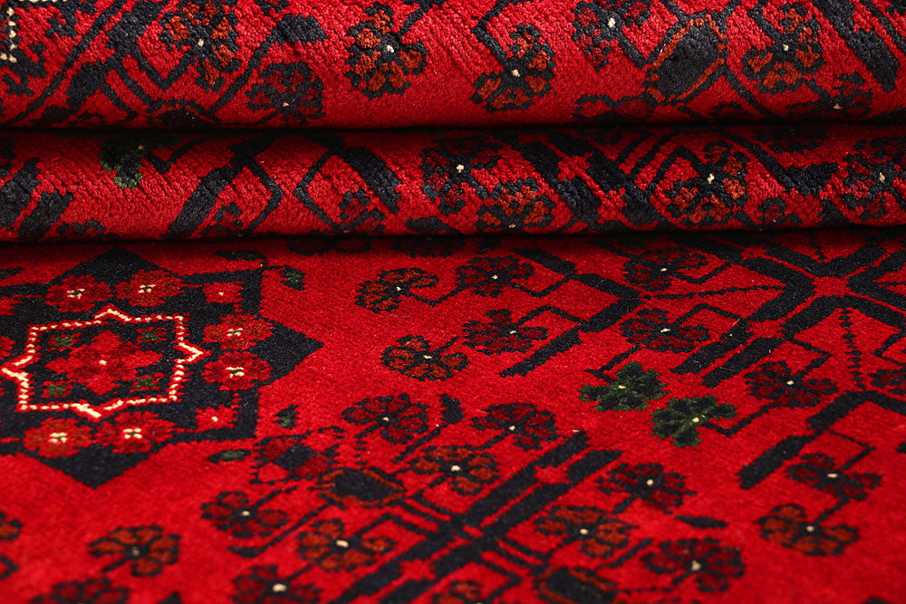 Dark Red Khal Mohammadi 6' 4 x 9' 11 - No. 68092 - ALRUG Rug Store