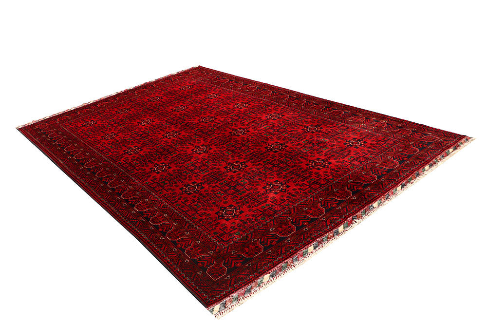 Dark Red Khal Mohammadi 6' 4 x 9' 11 - No. 68092 - ALRUG Rug Store