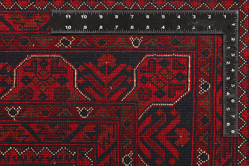 Dark Red Khal Mohammadi 6' 4 x 9' 11 - No. 68092 - ALRUG Rug Store