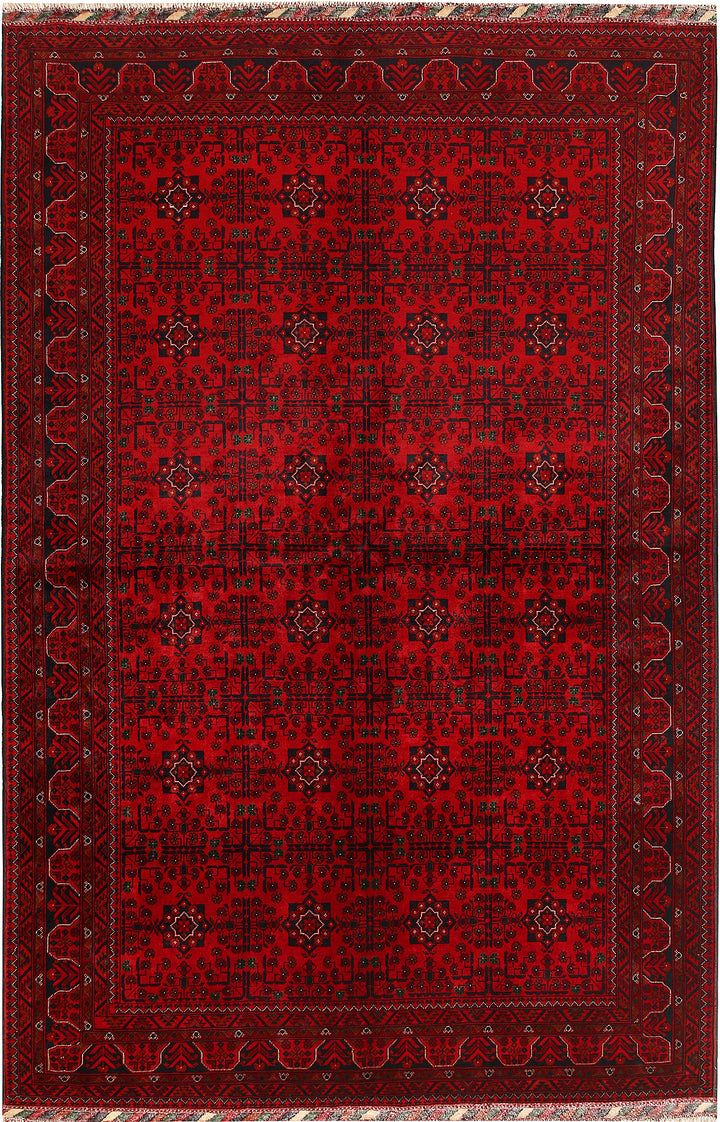 Dark Red Khal Mohammadi 6' 4 x 9' 11 - No. 68092 - ALRUG Rug Store