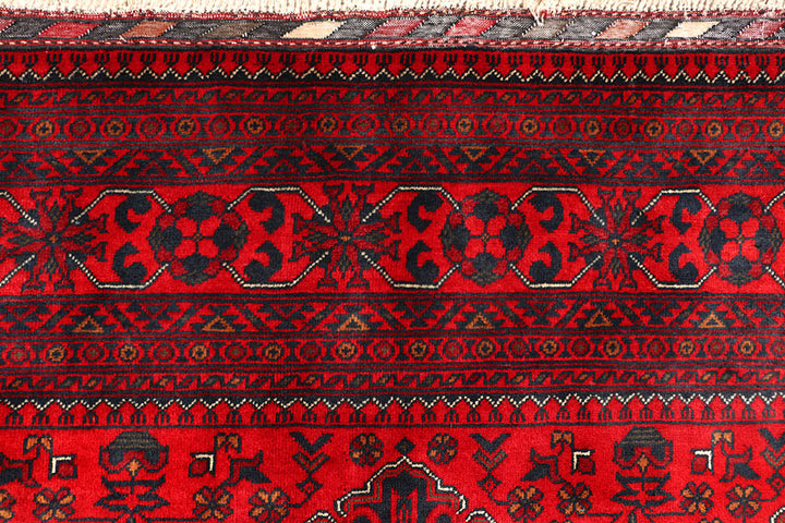 Dark Red Khal Mohammadi 6' 7 x 9' 6 - No. 68093 - ALRUG Rug Store