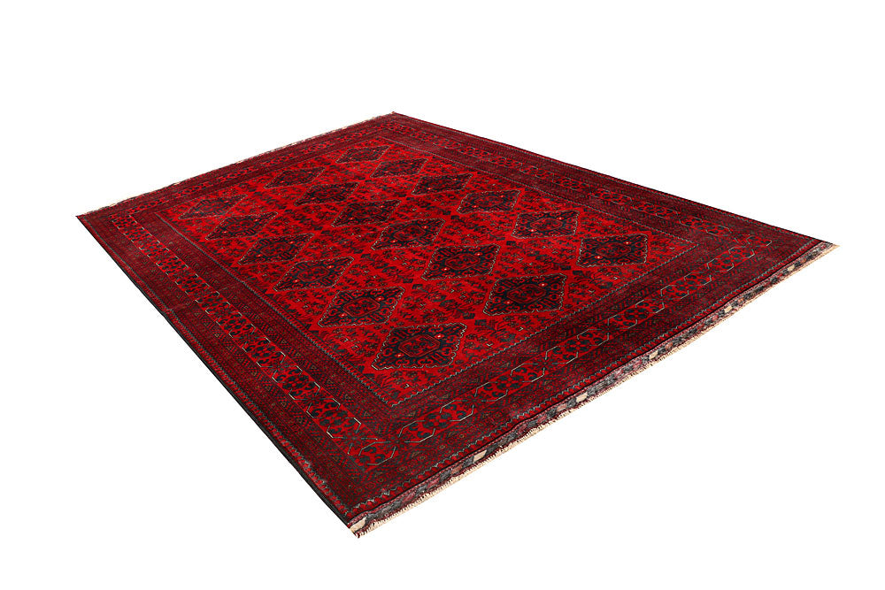 Dark Red Khal Mohammadi 6' 7 x 9' 6 - No. 68093 - ALRUG Rug Store