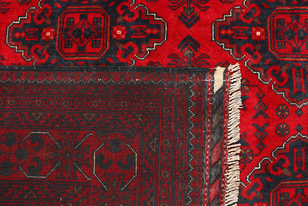 Dark Red Khal Mohammadi 6'  7" x 9'  6" - No. QA42479