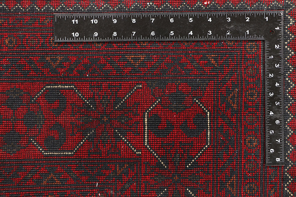Dark Red Khal Mohammadi 6' 7 x 9' 6 - No. 68093 - ALRUG Rug Store