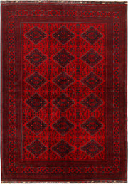 Dark Red Khal Mohammadi 6' 7 x 9' 6 - No. 68093 - ALRUG Rug Store