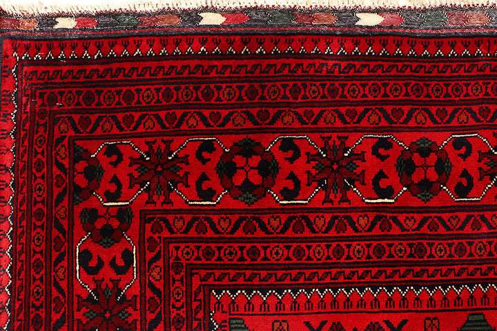 Dark Red Khal Mohammadi 6' 7 x 9' 6 - No. 68094 - ALRUG Rug Store