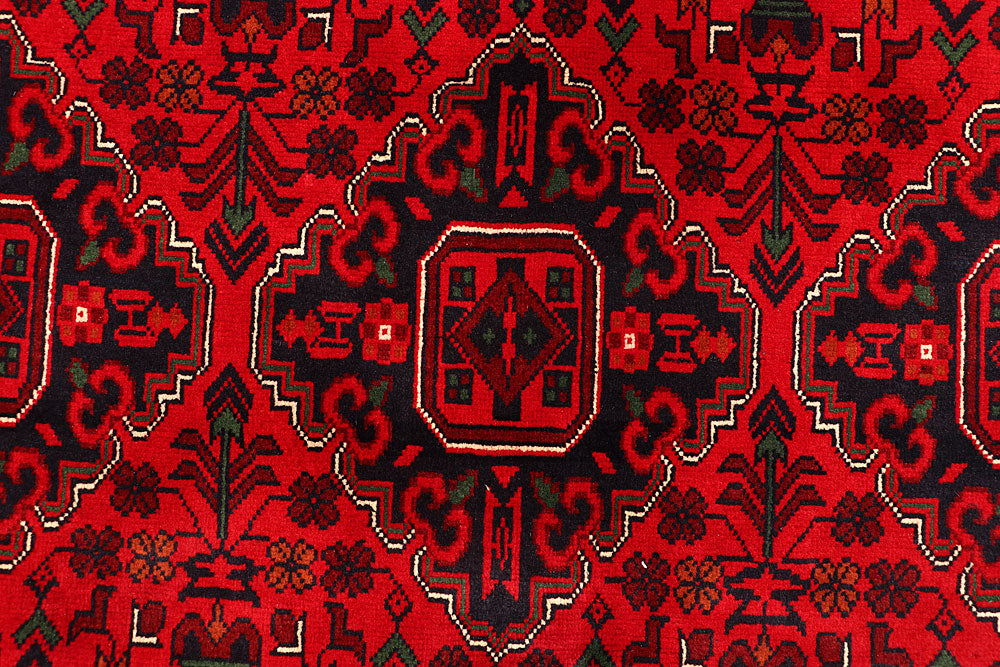 Dark Red Khal Mohammadi 6' 7 x 9' 6 - No. 68094 - ALRUG Rug Store