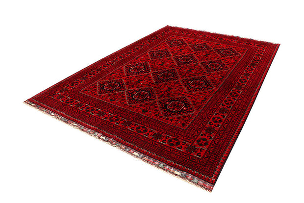 Dark Red Khal Mohammadi 6'  7" x 9'  6" - No. QA26907