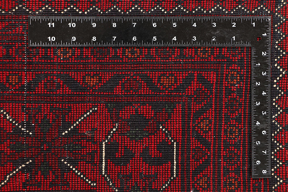 Dark Red Khal Mohammadi 6' 7 x 9' 6 - No. 68094 - ALRUG Rug Store