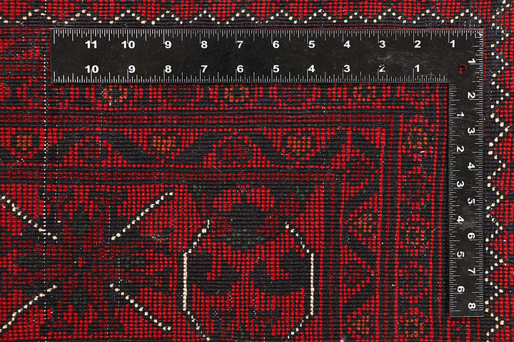Dark Red Khal Mohammadi 6' 7 x 9' 6 - No. 68094 - ALRUG Rug Store