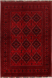 Dark Red Khal Mohammadi 6'  7" x 9'  6" - No. QA26907