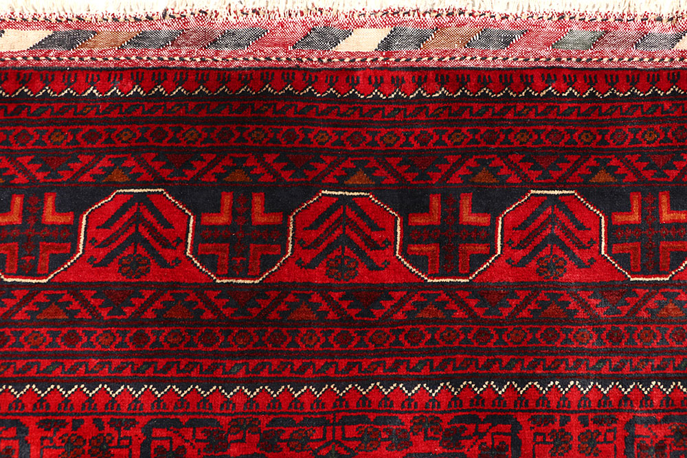 Dark Red Khal Mohammadi 6' 6 x 9' 7 - No. 68095 - ALRUG Rug Store