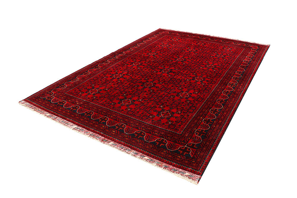 Dark Red Khal Mohammadi 6' 6 x 9' 7 - No. 68095 - ALRUG Rug Store