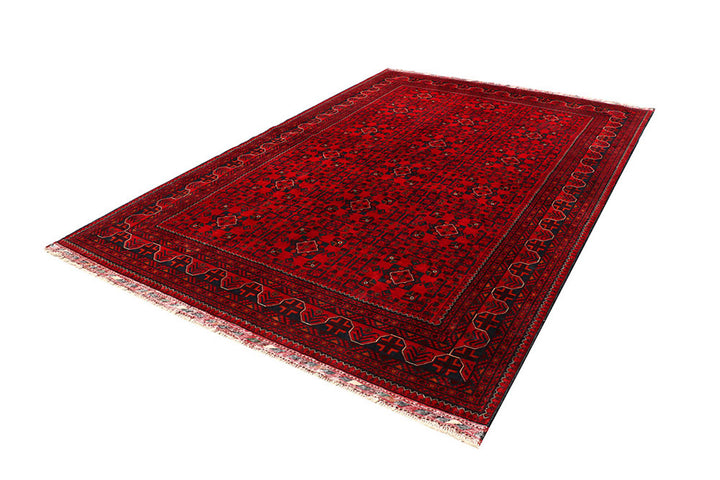 Dark Red Khal Mohammadi 6'  6" x 9'  7" - No. QA76894
