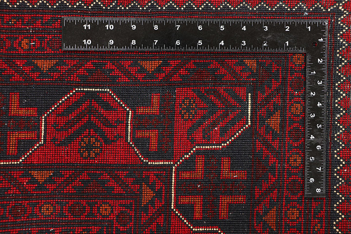 Dark Red Khal Mohammadi 6' 6 x 9' 7 - No. 68095 - ALRUG Rug Store