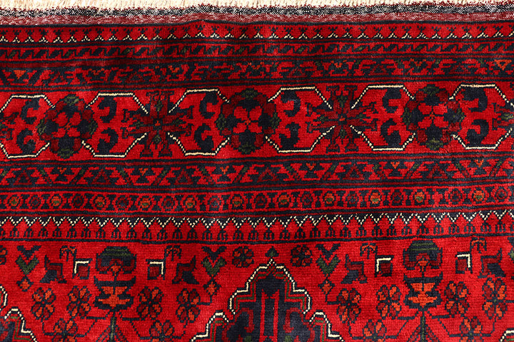Dark Red Khal Mohammadi 6' 6 x 9' 7 - No. 68096 - ALRUG Rug Store