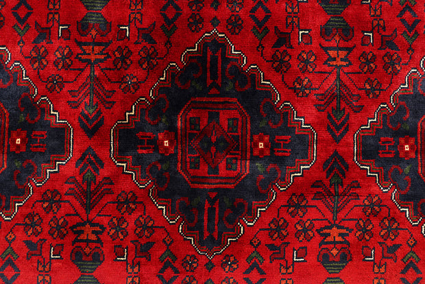 Dark Red Khal Mohammadi 6'  6" x 9'  7" - No. QA78985