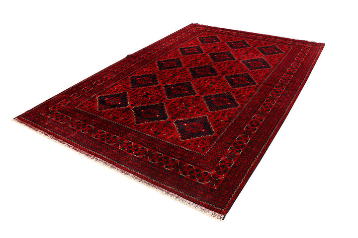 Dark Red Khal Mohammadi 6' 6 x 9' 7 - No. 68096 - ALRUG Rug Store