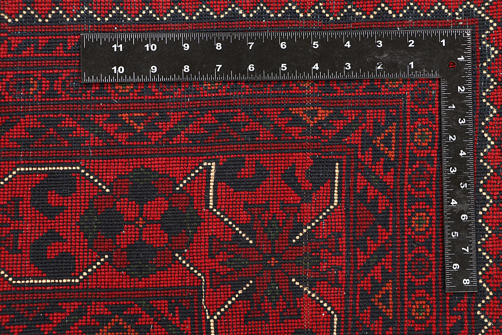 Dark Red Khal Mohammadi 6' 6 x 9' 7 - No. 68096 - ALRUG Rug Store