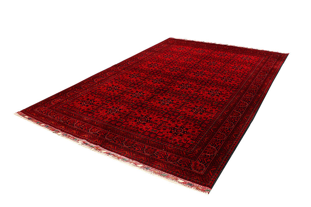 Dark Red Khal Mohammadi 6' 6 x 9' 9 - No. 68097 - ALRUG Rug Store