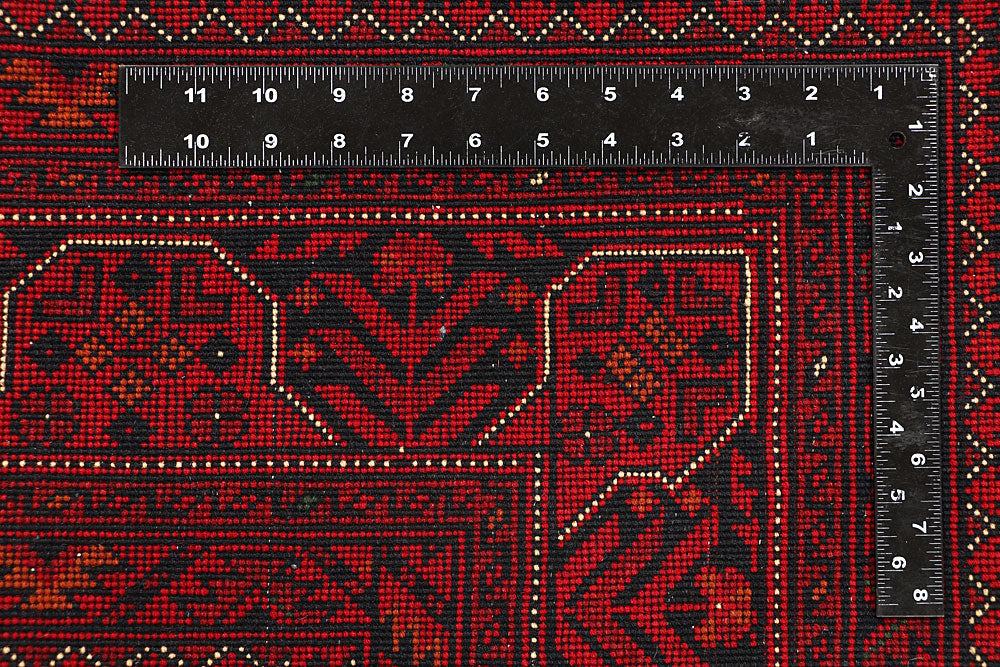 Dark Red Khal Mohammadi 6' 6 x 9' 9 - No. 68097 - ALRUG Rug Store