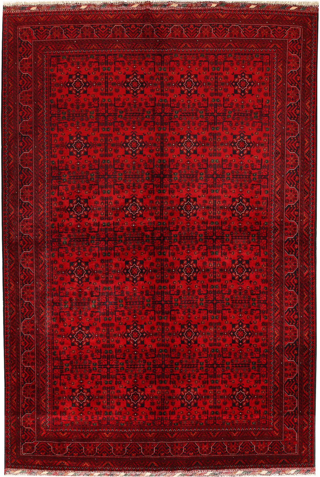 Dark-Red Khal-Mohammadi  6' 6 x 9' 9 - No. 68097 - ALRUG Rug Store