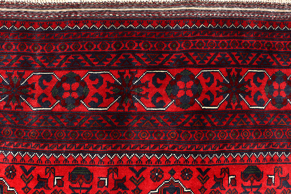 Dark Red Khal Mohammadi 6' 5 x 9' 7 - No. 68098 - ALRUG Rug Store