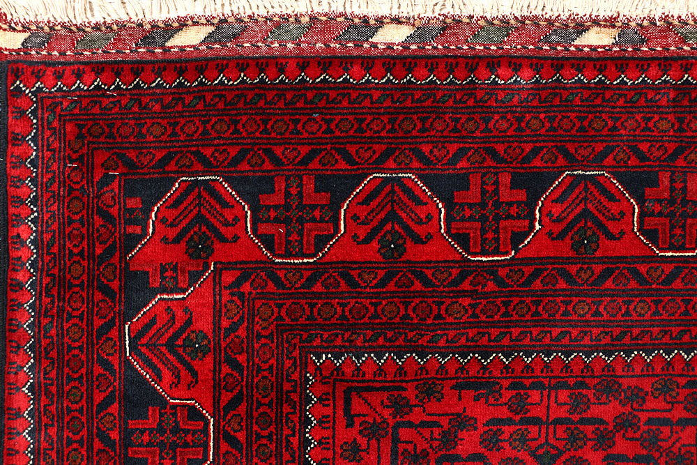 Dark Red Khal Mohammadi 6' 4 x 9' 7 - No. 68099 - ALRUG Rug Store