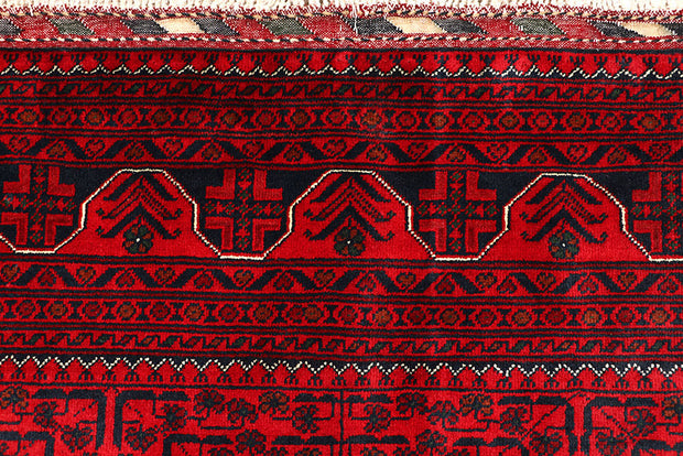 Dark Red Khal Mohammadi 6'  4" x 9'  7" - No. QA55835