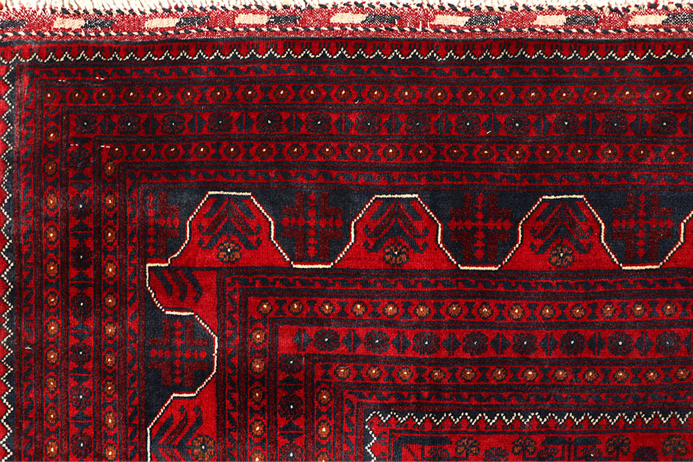 Dark Red Khal Mohammadi 8' 2 x 10' 11 - No. 68100 - ALRUG Rug Store