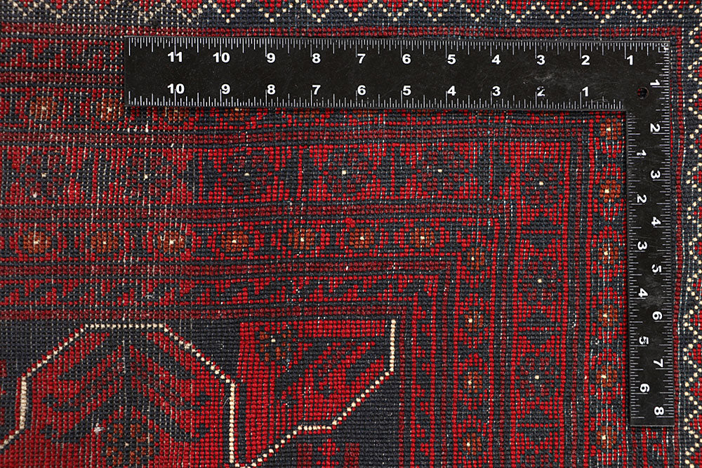 Dark Red Khal Mohammadi 8' 2 x 10' 11 - No. 68100 - ALRUG Rug Store
