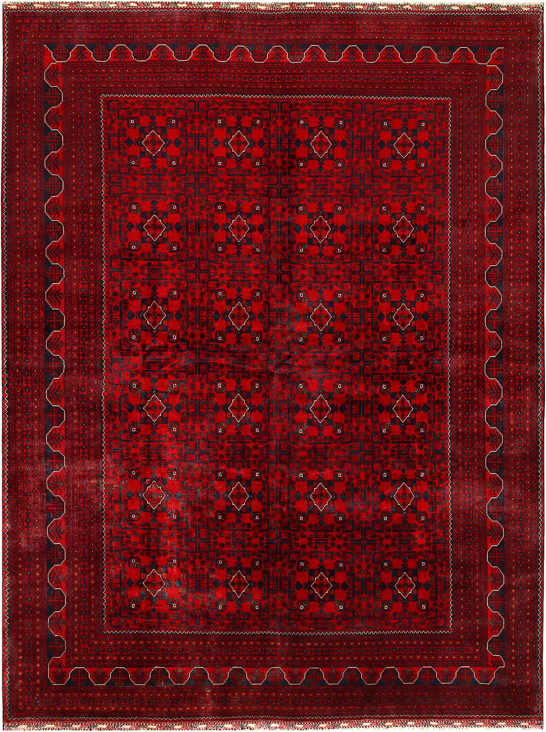 Dark Red Khal Mohammadi 8' 2 x 10' 11 - No. 68100 - ALRUG Rug Store