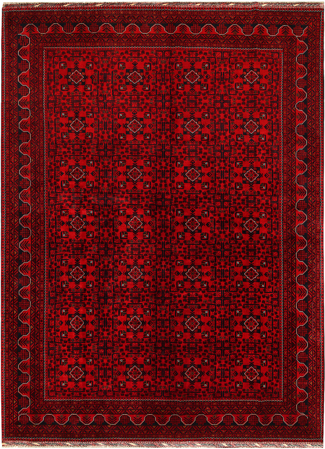 Dark Red Khal Mohammadi 8' 4 x 11' 5 - No. 68103 - ALRUG Rug Store