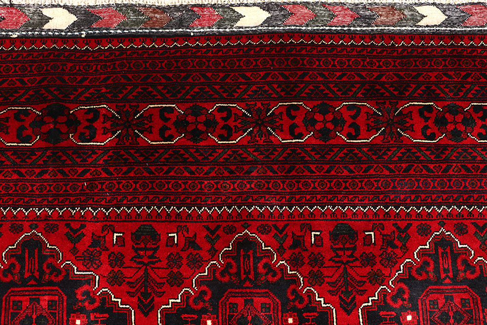 Dark Red Khal Mohammadi 9' 8 x 13' 1 - No. 68104 - ALRUG Rug Store
