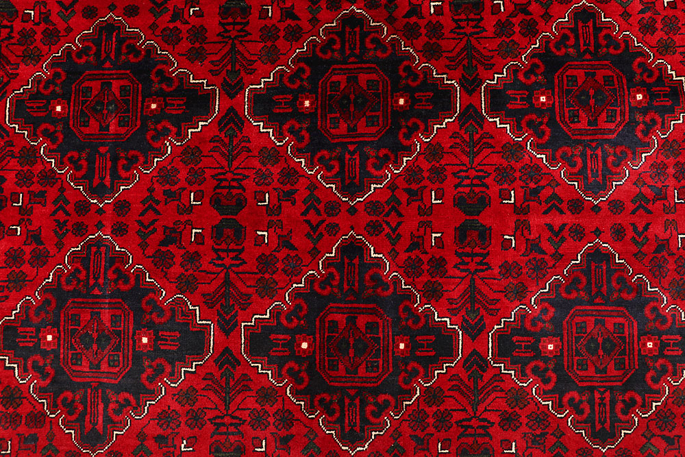 Dark Red Khal Mohammadi 9' 8 x 13' 1 - No. 68104 - ALRUG Rug Store