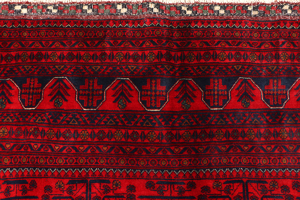 Dark Red Khal Mohammadi 9' 11 x 12' 4 - No. 68105 - ALRUG Rug Store