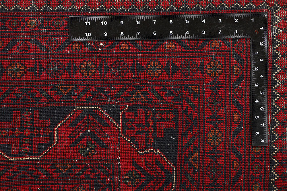 Dark Red Khal Mohammadi 9' 11 x 12' 4 - No. 68105 - ALRUG Rug Store